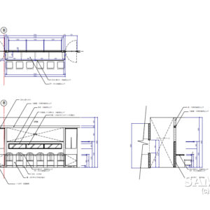 ゆったりとした空間の婦人靴売り場 【環境図_02】