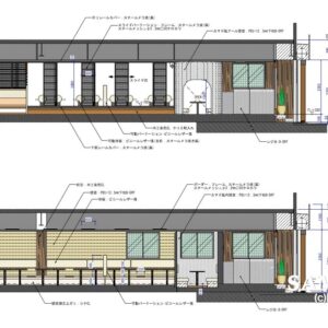 居酒屋002の展開図2