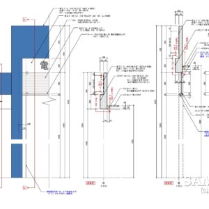 ゆったりとした空間の婦人靴売り場 【環境図_02】
